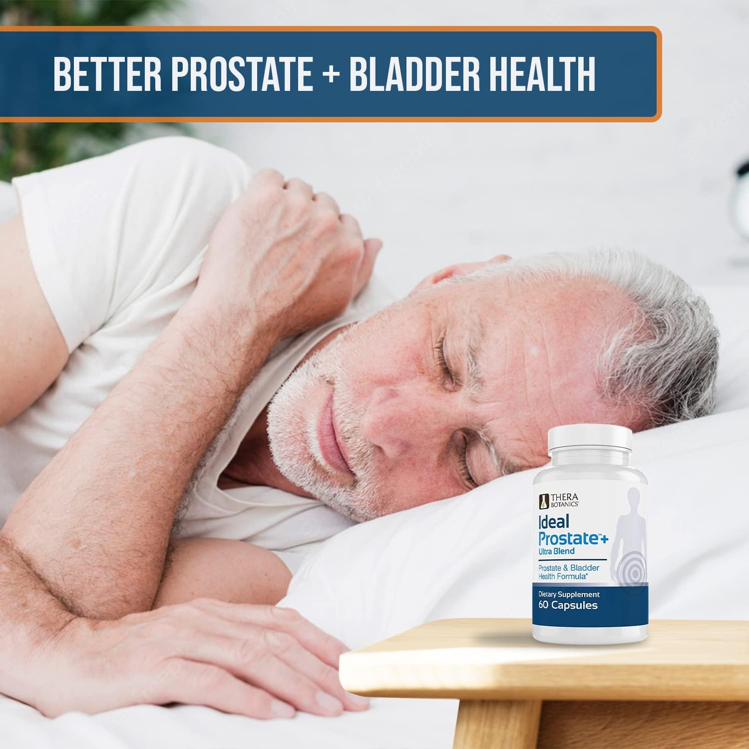 Men’s Prostate Support Supplement with Saw Palmetto for Urinary Health, Flow & Daily Wellness | Herbal Formula Capsules (60 Count)