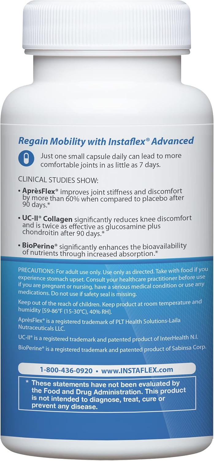 Instaflex Advanced Joint Relief Supplement - 30 Count