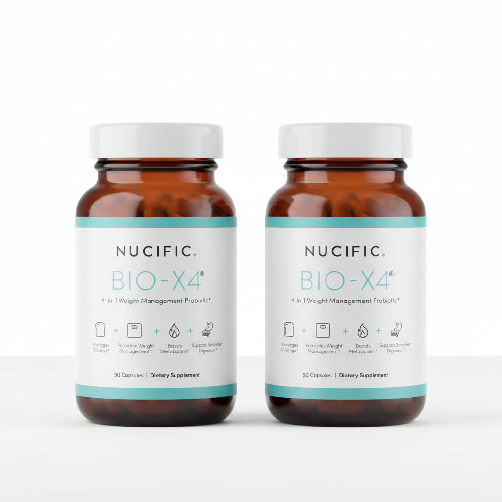 Nucific Bio-X4 4-in-1 Weight Management Probiotic, 90 Capsules