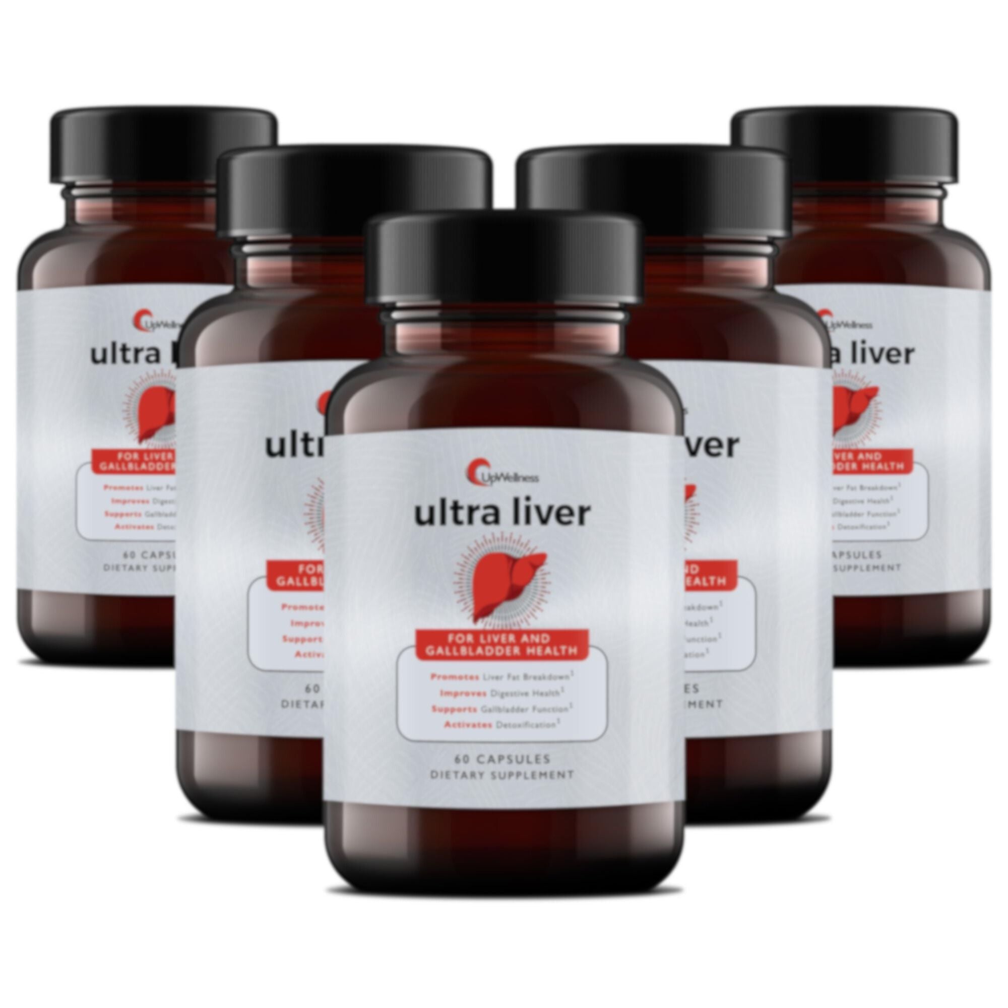 UpWellness Ultra Liver Supplement for Liver Health and Gallbladder Support