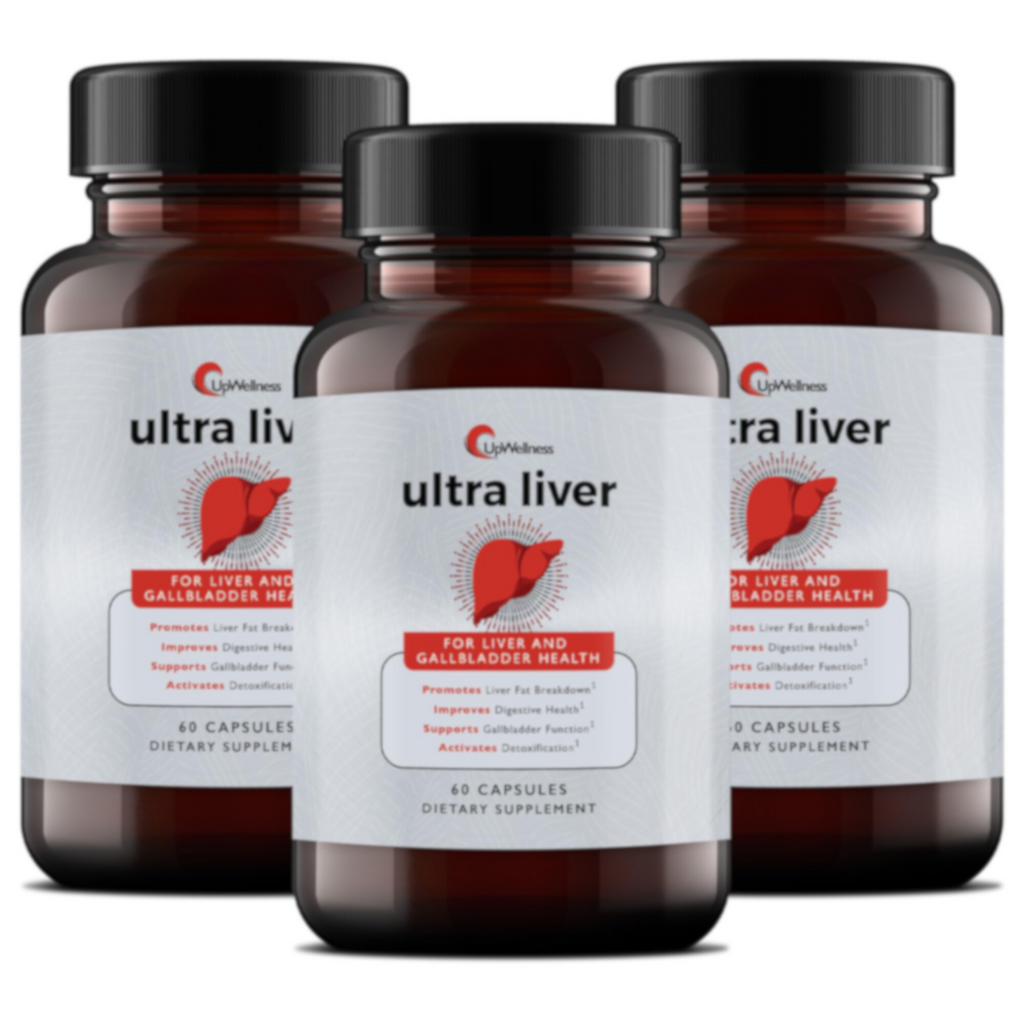 UpWellness Ultra Liver Supplement for Liver Health and Gallbladder Support